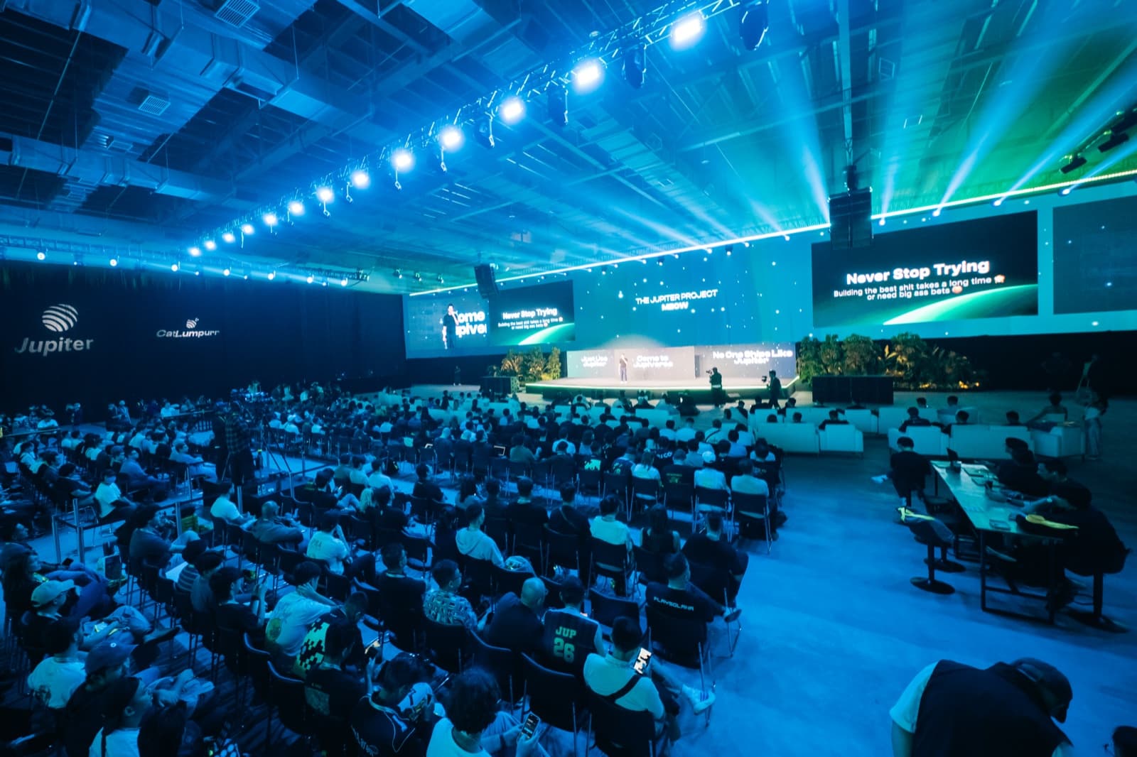 Keynote stage